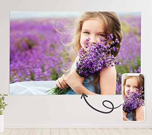 timalo® Eigenes Foto als Premium Poster drucken lassen | individueller Fotodruck als Wandbild | Bild hochladen und Dekoration Banner selbst gestalten | 297x420mm(A3)