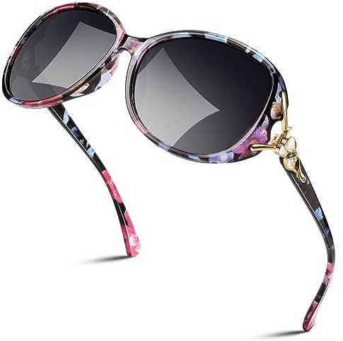 Sunier Gafas de Sol Polarizadas Gran Tamaño Moda UV400
