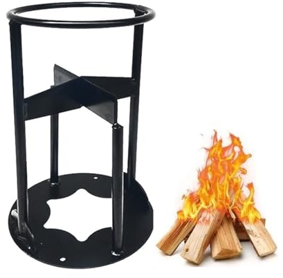 Kocusu Klein Brennholz Spalter,Anzündholz Spalter aus Karbonstahl,Tragbarer Holzspalter Manuell,Brennholz Anzündspalter,Brennholzspalter,Anzündholzspalter für Zuhause,Campingplatz,Innenhof