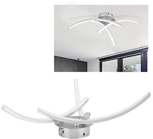 Tira De Luces De Techo 18W 105LED Luz De Techo Lámpara De Techo De Arco AC85-265V Luz Cálida para Sala De Estar Dormitorio