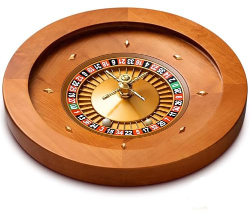 GALPBBCADE Hölzernes Roulette Rad Roulette Tischspiel Roulette Spiel Aus Holz Roulette Spiel Casino Set Roulette Rad Unterhaltungs Freizeit Tischspiele,001