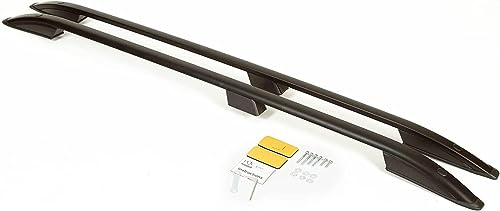 2 Stück Autodachträger Längsstange für VW T5 T6 T6.1 SWB 2003-2022, Aluminium Dachreling Dachträger Gepäckträger GepäCktransport Zubehör