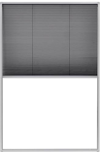 Fliegengitter, aufrollbar, für Dachfenster, Plissee für Fenster, Aluminium, 80 x 120 cm
