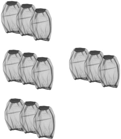 ibasenice 4 Ensembles Filet Moustiques pour Chapeau Protection Extérieure avec Durable pour Camping Activités De Plein Air 3 Pièces * 4