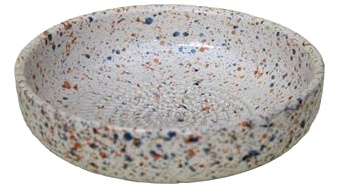 BEAMEL HOME Assiette râpe en céramique fabriquée à la main Design décoratif Ustensile de cuisine Art fonctionnel Vaisselle artisanale moderne originale