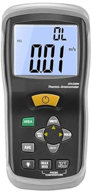 Anemometers， Instrument Industrial Special Air Speed Air Temperature Air Volume Test Portable Anemometer