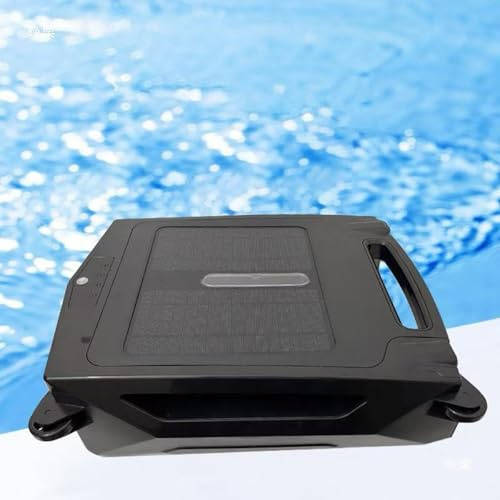 Robotic Solar Pool Skimmer Cleaner - Robot automático inalámbrico con dos modos de carga para limpieza 24/7 y evitar obstáculos inteligente, adecuado para todas las piscinas