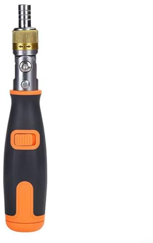 Eawfgtuw 10-in-1 Screwdriver Set with Magnetic Ratchet, Chrome Vanadium Steel Bits for Home Car Repair and Furniture Assembly, Orange-1