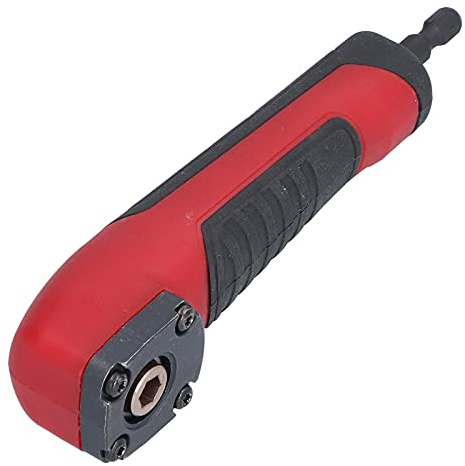 Adattatore per trapano angolare, attacco ad angolo retto per cacciavite elettrico, strumento di tornitura in acciaio inossidabile con impugnatura comoda, accessori per