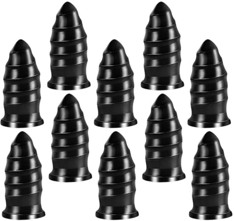 TOYZFRIENDY Kit de Réparation de Pneus Voiture et Moto sous Vide, 10 Pièces Clous Robustes pour Pneu Crevé, Outil Compact Multifonction pour Réparation Rapide de Roues de Vélo et Véhicules