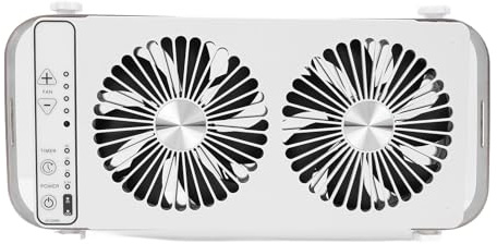 Extractor de Techo de 12V para Autocaravana, Ventilador de Techo Silencioso Ajustable para Autocaravana, Ventilador de con Ventilación de Aire para