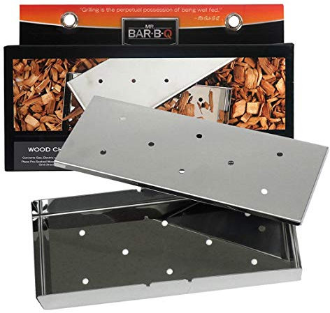 Mr Bar-B-Q Stainless Steel Wood Chip Smoker Box