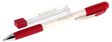 Bohin - Bohin Blanc Extra Fin Craie Crayon avec Recharge - 1 Ensemble