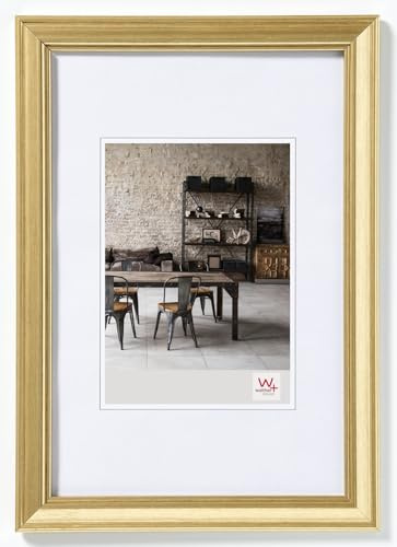 walther design Bilderrahmen gold 30 x 40 cm Lounge Designrahmen JA040G