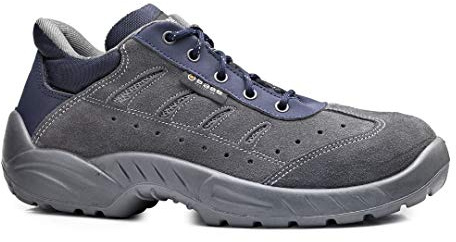 Base Protection Tribeca Scarpa Antinfortunistica, da Uomo e Donna, Grigio/Blu, Taglie 42