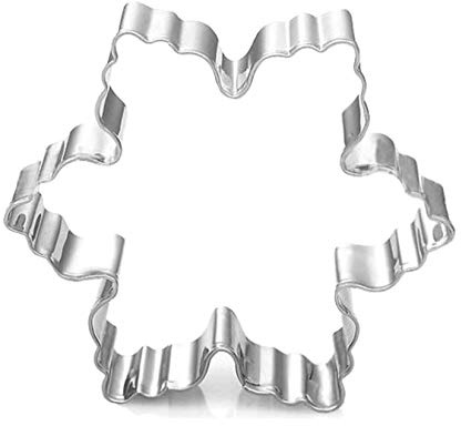 WJSYSHOP Snowflake Shaped Cookie Cutter for Christmas