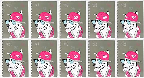 10x Collegeblock Kollegblock A4 dotted punktkariert 80 Blatt 90g/qm Premium Marke ADINA (Yo!)