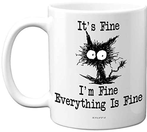 Stuff4 Fun Novelty Mug, Its Fine