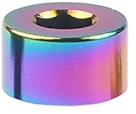 Yaruijia Bolts M5/M6x10/12/15/16/18/20/23/25/30/35/40/45/50/55/60/65mm Allen Key for Bicycle Stem Seatpost Bike Parts (Color : Rainbow-40MM-M6)