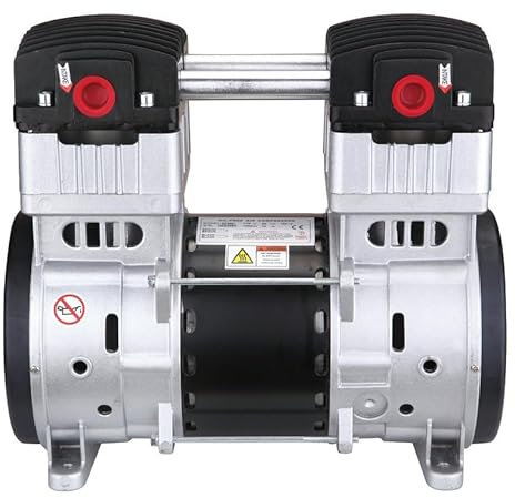 California Air Tools SP-9421-22060 2.0 Hp (220V 60Hz) Ultra Quiet & Oil-Free Air Compressor Motor, Grey