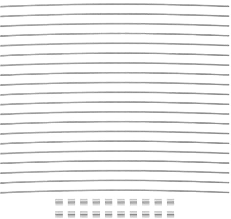 eMagTech 20 Sets Sicherheitsmesser-Dichtungen, rundes Loch, Aluminiumhülse, Lochdurchmesser 2,1 m, Drahtseil, 150 mm x 1 mm, zum Abdichten von Stromzählern, Wasserzählern, Gaszählern (20 Dichtungen +