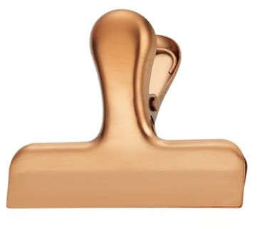 8 Stück 7.3 x 6.8 cm Bulldogge Clip,Verschlussklammern aus rostfreiem Edelstahl,Metall Clips,Tüten Verschlussclips,Clips für Tüten,für Lebensmittelbeutel,Tags Taschen,Zeichnungen,Fotos,Roségold