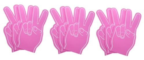 INOOMP 9stücke Schaumstofffinger Für Sportveranstaltungen Bunte Fan-Requisiten Für Partys Fußballspiele Und Wettbewerbe Als Partyzubehör Und Fotorequisiten