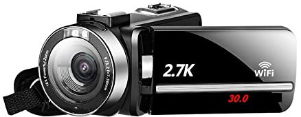Cámara digital, cámaras para fotografía, 2 PCS Video Camcorder Webcam Cámara con zoom digital 3.0 pulgadas Pantalla táctil Visión nocturna Video Digital Portátil para viajes y con buena duración de ba