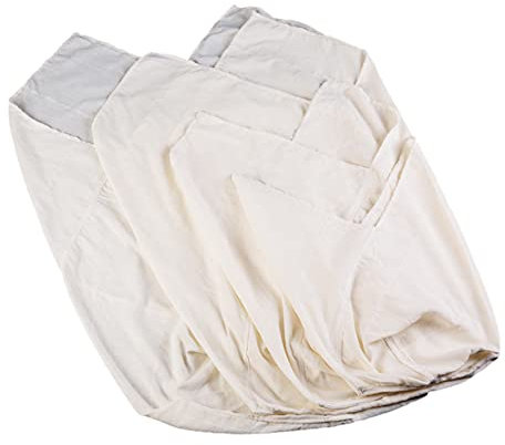 Cabilock Bolsa de Filtro de Malla Fina Reutilizable Filtro de Algodón Y Soja para Vino Colador de Tela para El Hogar