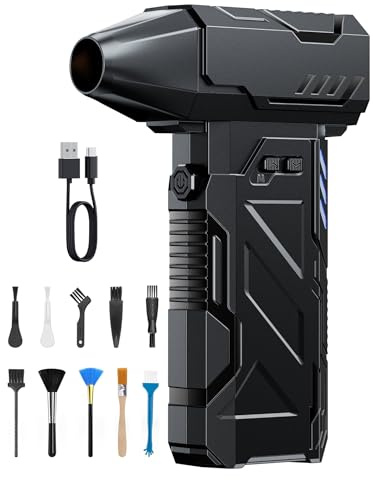 Aidisy 160000 RPM tryckluftsspray med 6000 mAh sladdlös bildammsugare