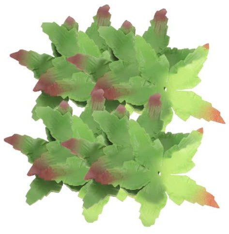 AUTSUPPL 80stücke Künstliche Rosen Und Pfingstrosenblätter Stoff DIY Materialien Für Blumengestecke Und Dekoration Simulierte Blütenkelche Für Hochzeiten Und Bastelprojekte