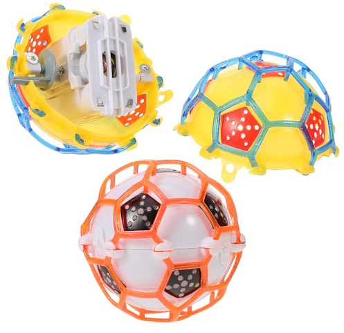JUMPLAWN 2stücke Leuchtender Hüpffußball Springen Für Junge Mädchen Leuchtender Kinderball Zum Fußballtraining Tragbarer Ball Ohne Batterie