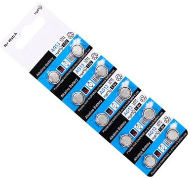 Batería de reloj LR44 AG13 de 20 piezas/10 piezas, rendimiento de fiabilidad, baterías de botón de 1,5 V para electrónica pequeña de larga duración
