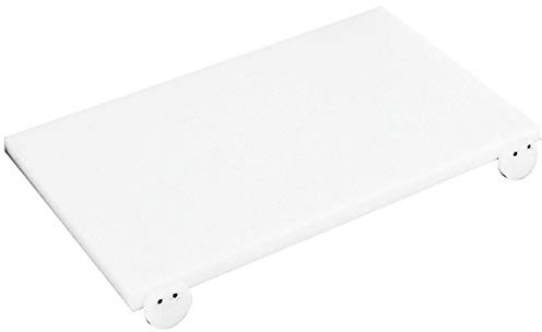 Sambonet [W0724] Coltelleria Tranchierbrett 80x40, PE-HD weiß/4 Stifte - 42540-80