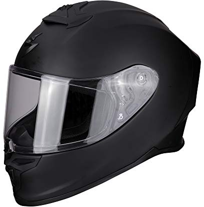 Scorpion Unisex – Erwachsene NC Motorrad Helm, Schwarz, XL