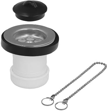 ABRISA Válvula Lavabo/Bide Con Tapa y Cadena 1 1/2 Salida Ø 40 Mm