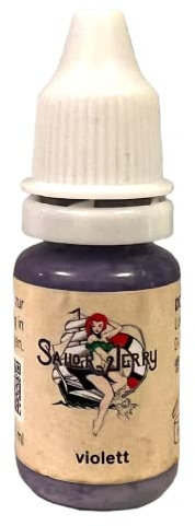 Sailor Jerry Viola Chiaro 10ml - Tedesco Colore per Tatuaggi Con Certificato - Inkgrafix IG03942 Tatuaggio Inchiostro