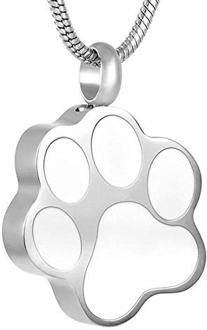 KBFDWEC Tass kremering smycken minnesaska minnessak urna hänge halsband begravning medaljong