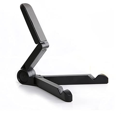 YIFEI2013-SHOP Support de Tablette de Bureau, Support de Tablette réglable Universel, Base de Support de Tablette Pliable Portable for 4,7-12,9 Smartphones et tablettes (Color : Black)