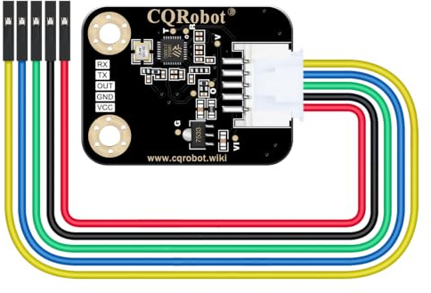 CQRobot Sensor Microondas 5,8GHz Compatible con Arduino & Raspberry Pi | Sensor Movimiento Por Microondas 5,8 GHz Efecto Doppler Para Industria Transporte Agricultura Hogar Inteligente Vigilancia