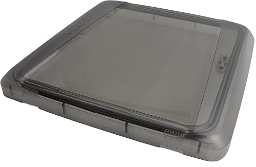 Generisch MPK VisionStar M Pro II Modèle 49 Capot de rechange pour caravane 40 x 40 cm Camping-car Caravane en plastique gris