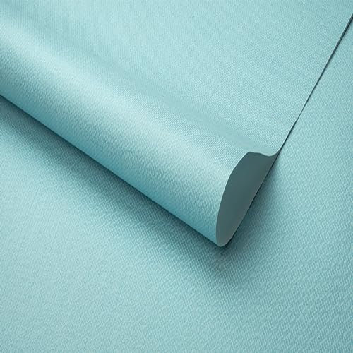VisLarsc Papier peint non tissé à rayures verticales de couleur unie pour chambre à coucher, salon, papier peint non autocollant, moderne, simple, imperméable, anti-salissure, 9,5 m x 0,53 m (9,5 m x