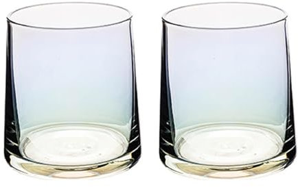 Bafnsiji C, Juego de Vasos de Whisky 2, Vasos de Whisky, Vasos de Whisky de Lujo, Vasos de Jugo, Vasos de Bebida, Juego de Vasos para Beber Agua de Jugo de cóctel, para Whisky, Cerveza, cócteles