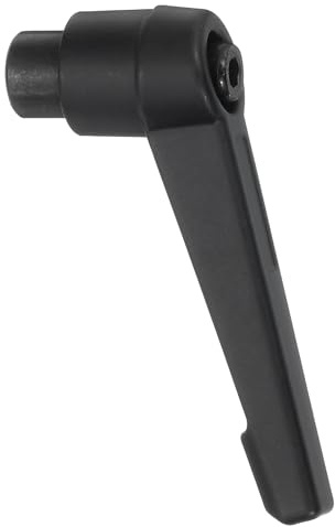 sourcing map 1 x M6 verstellbare Knöpfe, Innengewinde, Druckknopf-Ratsche, Schnellspanner, Drehbolzen für Drehmaschinen, Schwarz