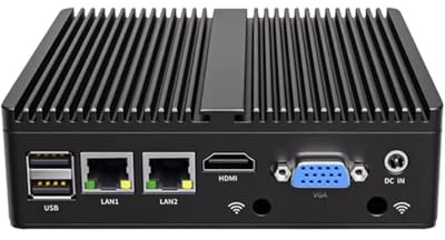UDPTCP Firewall Smart Micro Soft Routing Device - Mini PC Celeron N2840 2 x RJ45 (1000 m) USB 3.0 HDMI VGA sin RAM, sin mSATA SSD
