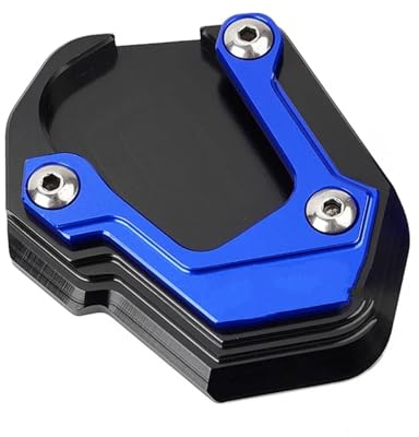 JKELPV Soporte Rueda Se Aplica a Loncin Voge 300, Se Aplica a Rally 300, Rally DS525X, DS900X, Accesorios, Extensión De Caballete Lateral para Motocicleta. Pata Cabra Antideslizante(Blue)