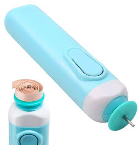 Quilling Tool Electric Quilling Pen 2 in 1 Electric Tools Machine Slotted Automatic for Paper Strips 1.5mm to 10mm for Beginners DIY Scrapbooking Drawings 3D Craft