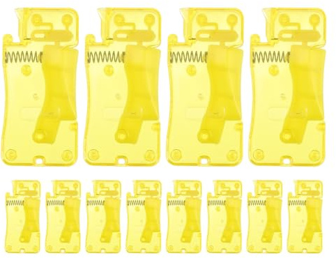 SHINEOFI 12pezzi Infila Ago Manuale per Macchina da Cucire Meccanismo Facile da Usare Compatibile Filo da Ricamo Portatile e Utile per Cucito Fai da Te Quilting e Artigianato