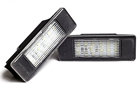 goingfast LED Kennzeichenbeleuchtung ohne Fehlermeldung mit E-Prüfzeichen Eintragungsfrei