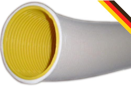 Drainagerohr DN100 gelb 5m und Drainagefilterschlauch F100 weiss 5m Profi - Set